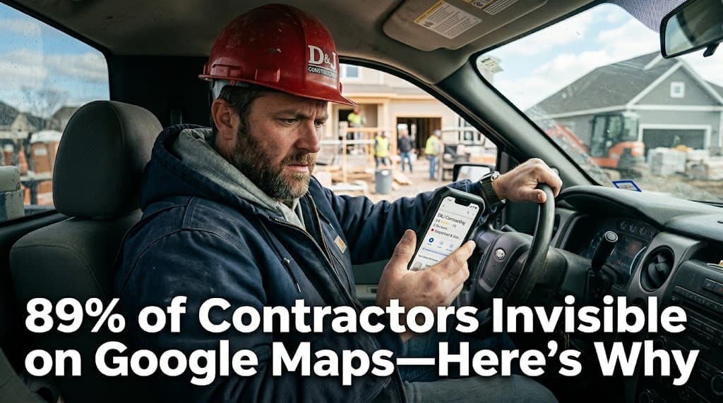 Why 89% of Local Contractors Fail at Google Maps Rankings (And How to Fix It)